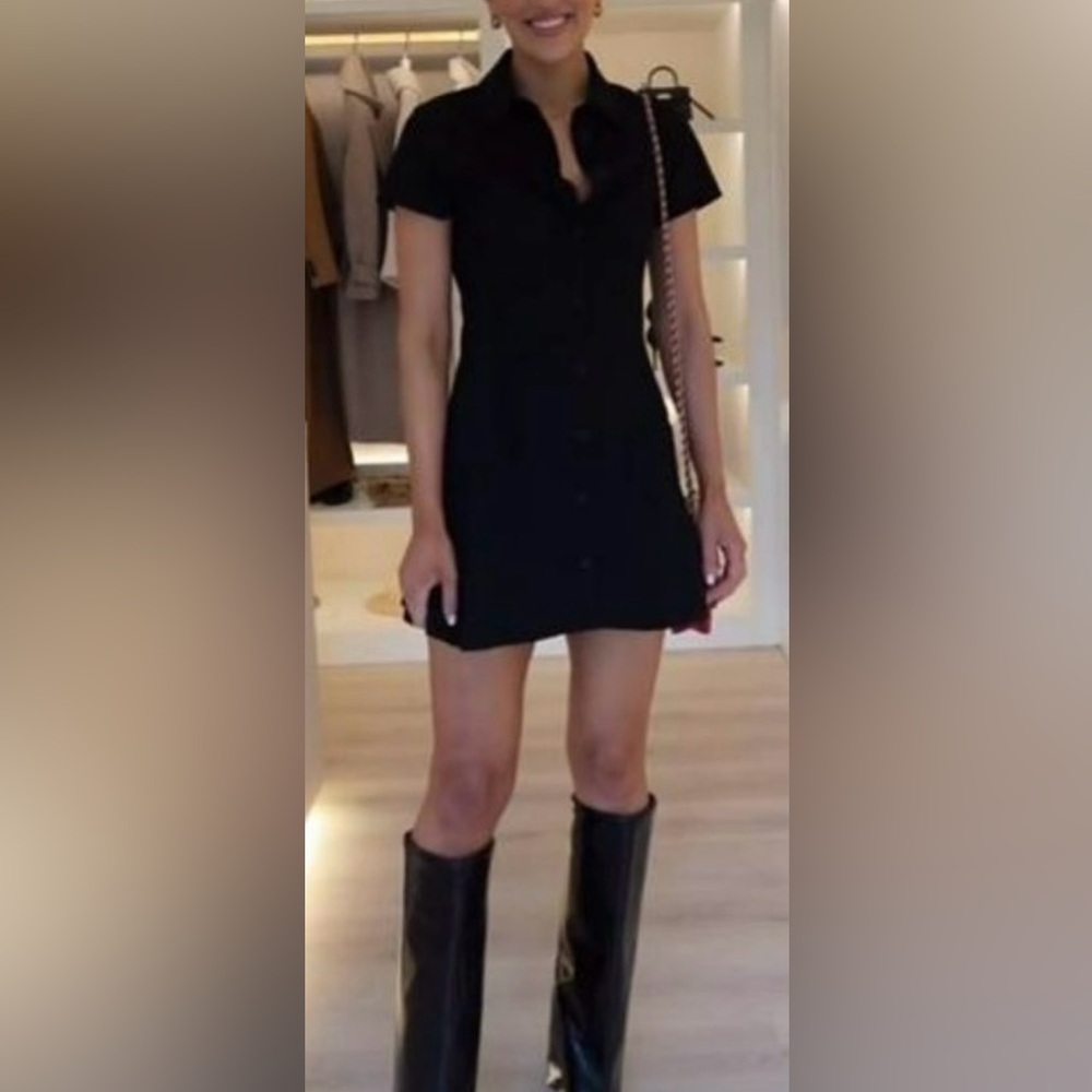 Zara Black Mini Dress - Picture 8 of 16